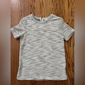 Anthropologie Postage Stamp Boucle Shirt